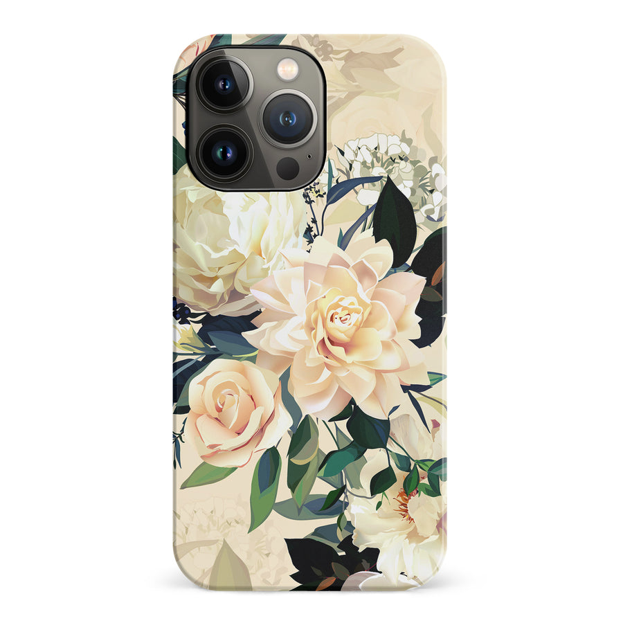 iPhone 14 Pro Carnation Phone Case in Yellow