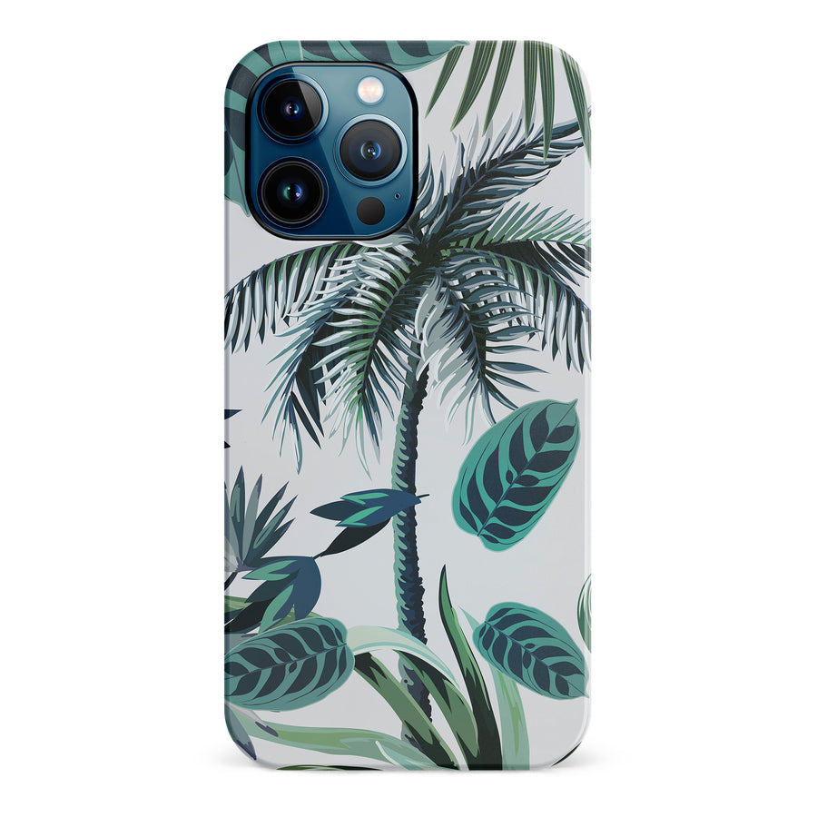 iPhone 12 Pro Max Coconut Tree Phone Case in White