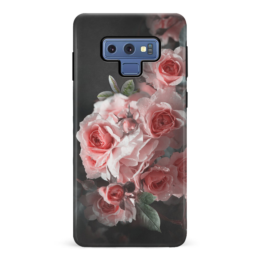 Samsung Galaxy Note 9 Bouquet of Roses Phone Case in Black