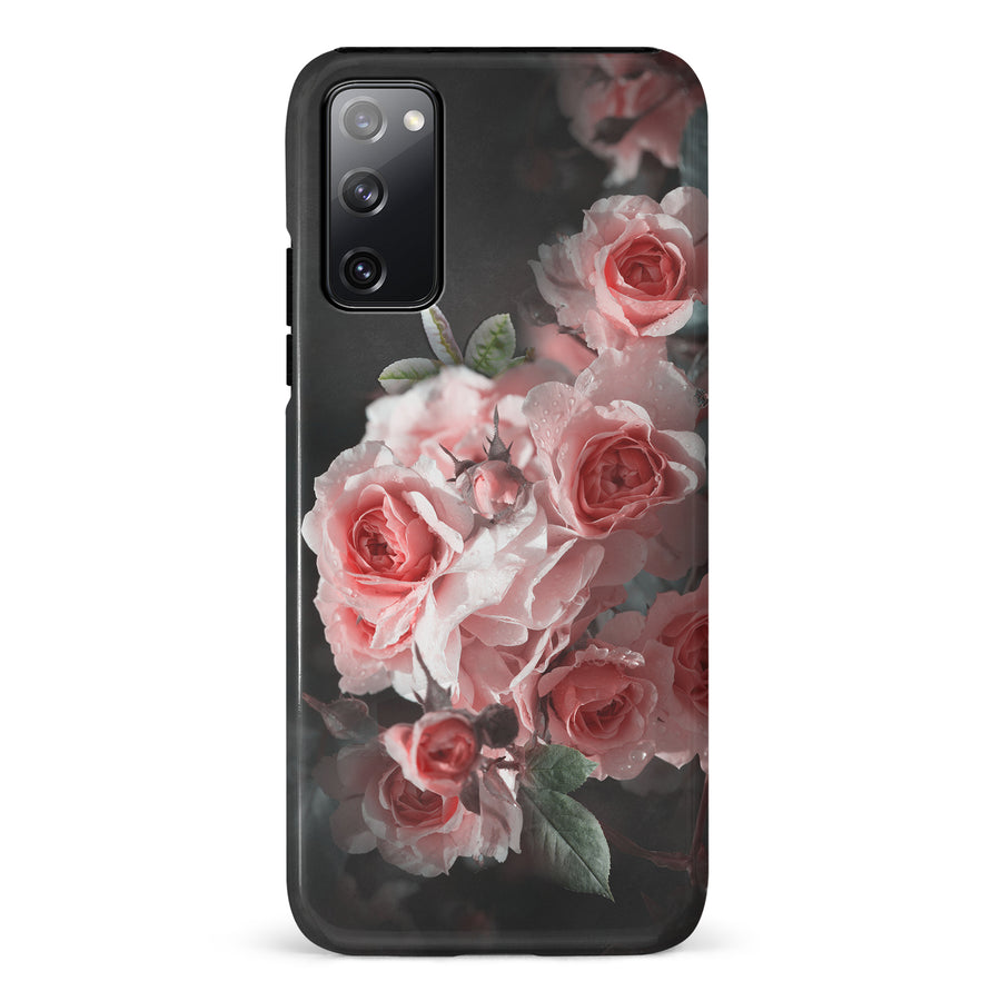Samsung Galaxy S20 FE Bouquet of Roses Phone Case in Black