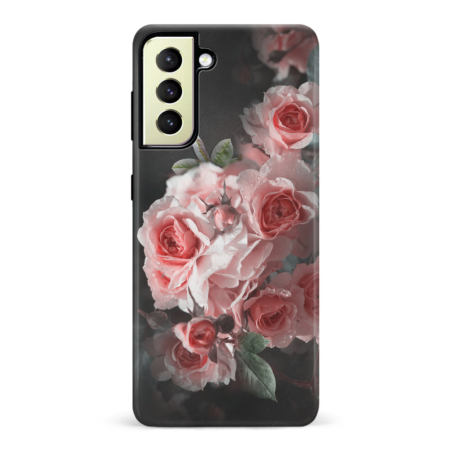 Samsung Galaxy S22 Plus Bouquet of Roses Phone Case in Black