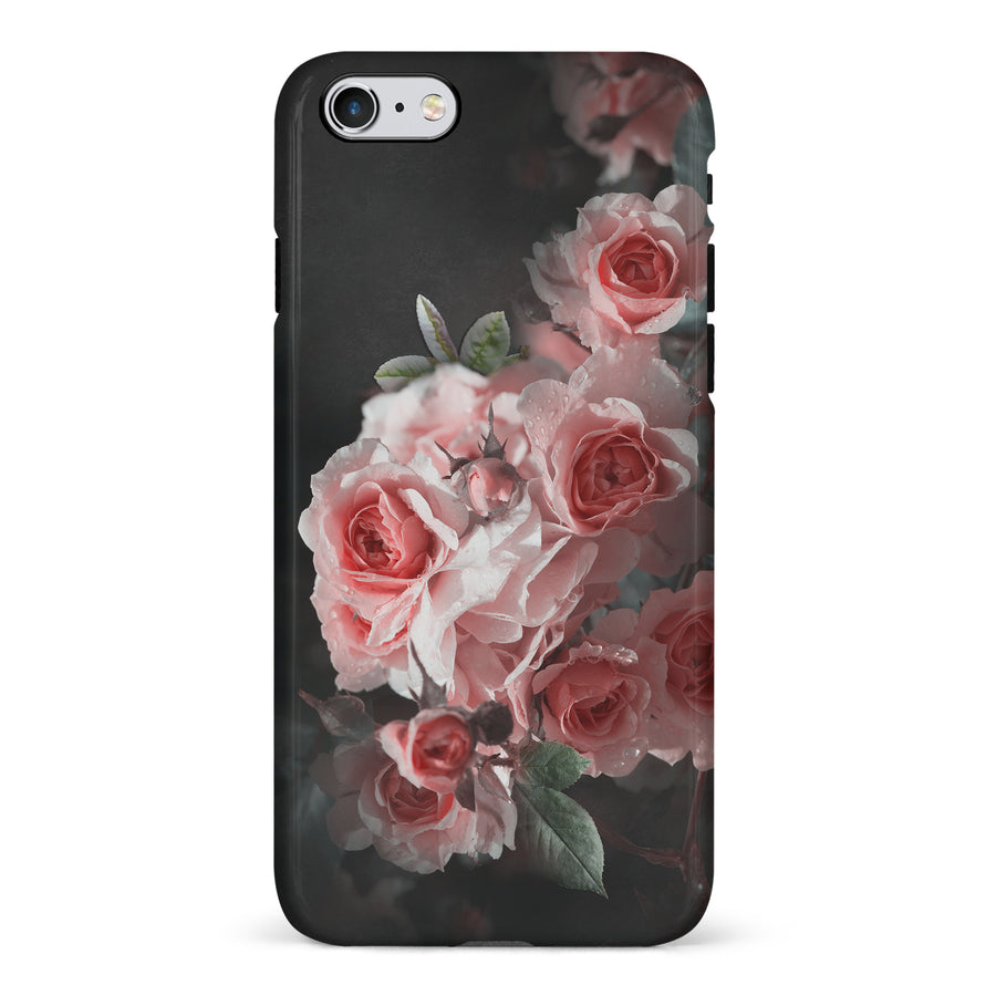 iPhone 6S Plus Bouquet of Roses Phone Case in Black