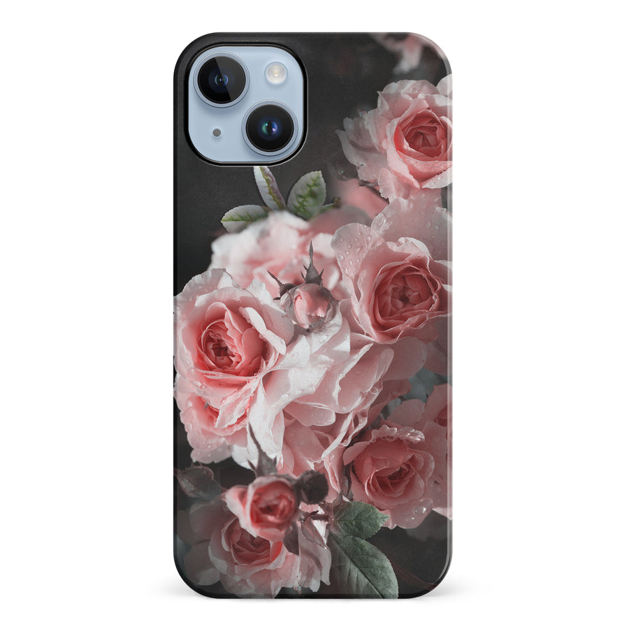 iPhone 14 Plus Bouquet of Roses Phone Case in Black