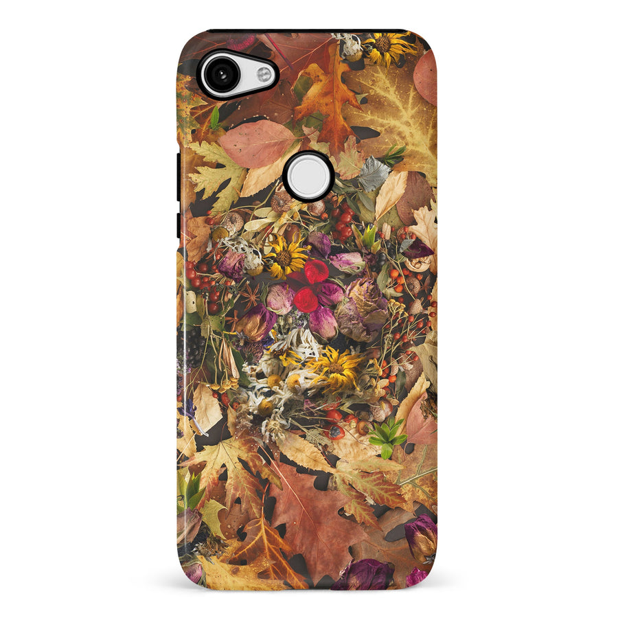Google Pixel 3 XL Dried Flowers Phone Case in Yellow
