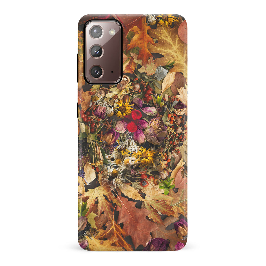 Samsung Galaxy Note 20 Dried Flowers Phone Case in Yellow