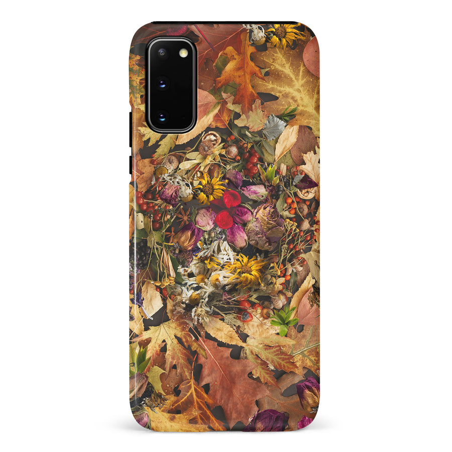 Samsung Galaxy S20 Dried Flowers Phone Case in Yellow