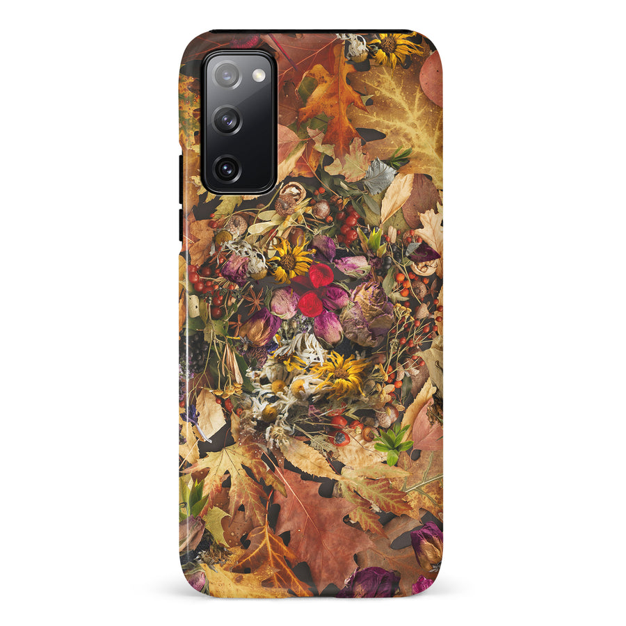 Samsung Galaxy S20 FE Dried Flowers Phone Case in Yellow