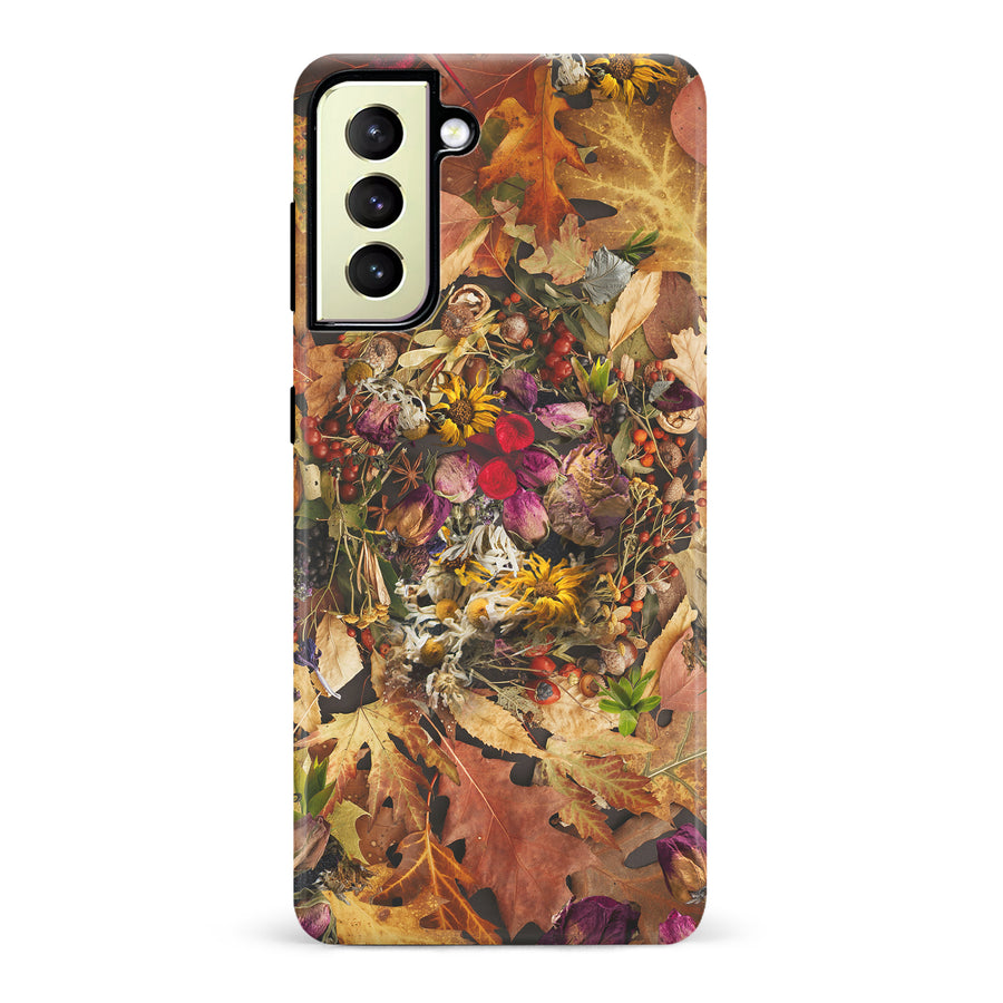 Samsung Galaxy S22 Plus Dried Flowers Phone Case in Yellow