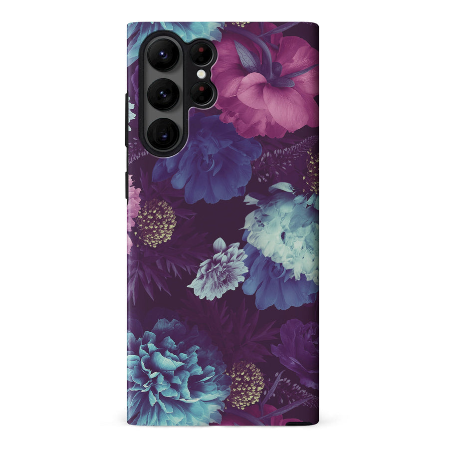 Samsung S23 Ultra Purple Haze Floral Phone Case