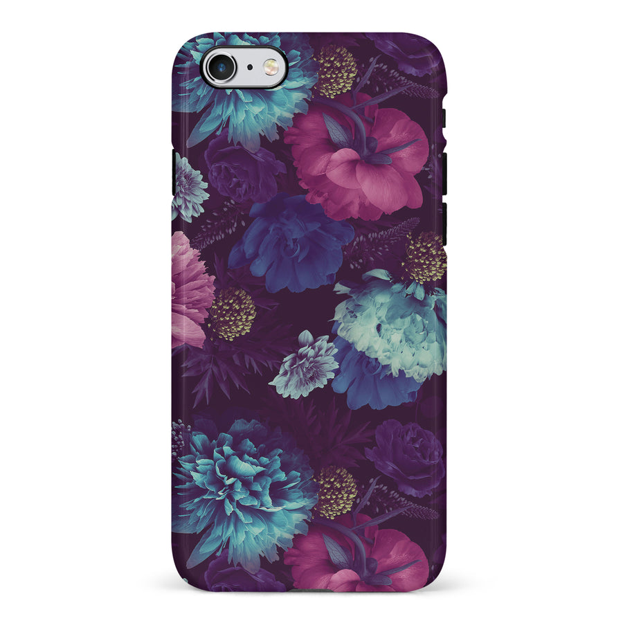 iPhone 6 Flower Garden Phone Case in Purple
