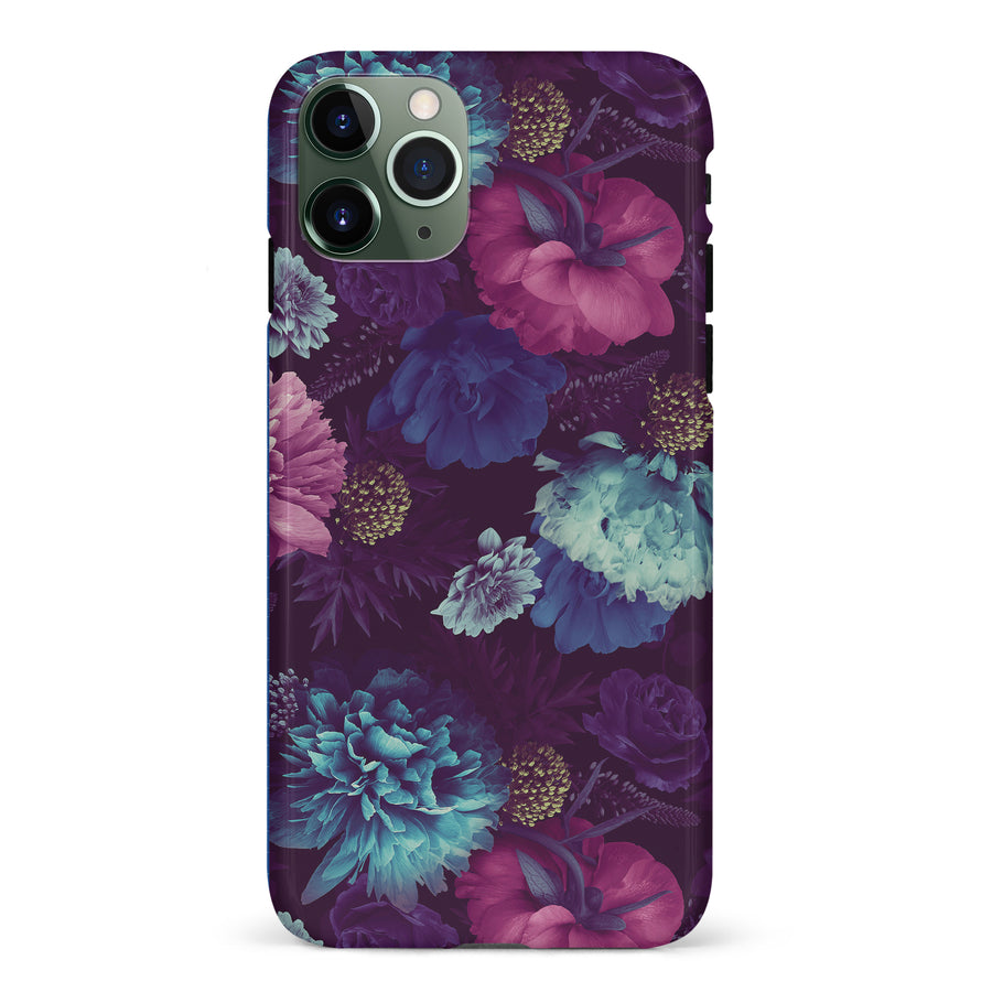 iPhone 11 Pro Flower Garden Phone Case in Purple