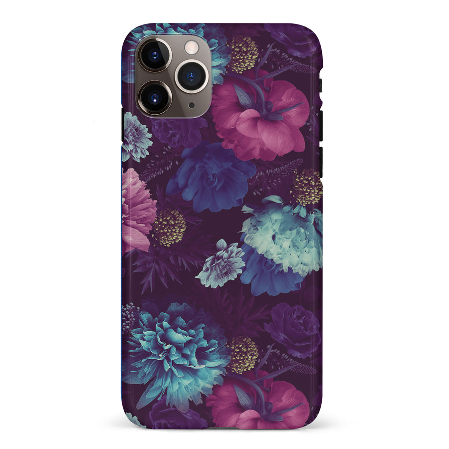 iPhone 11 Pro Max Flower Garden Phone Case in Purple
