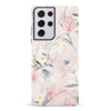 Samsung Galaxy S21 Ultra Tropical Arts Phone Case in Pink