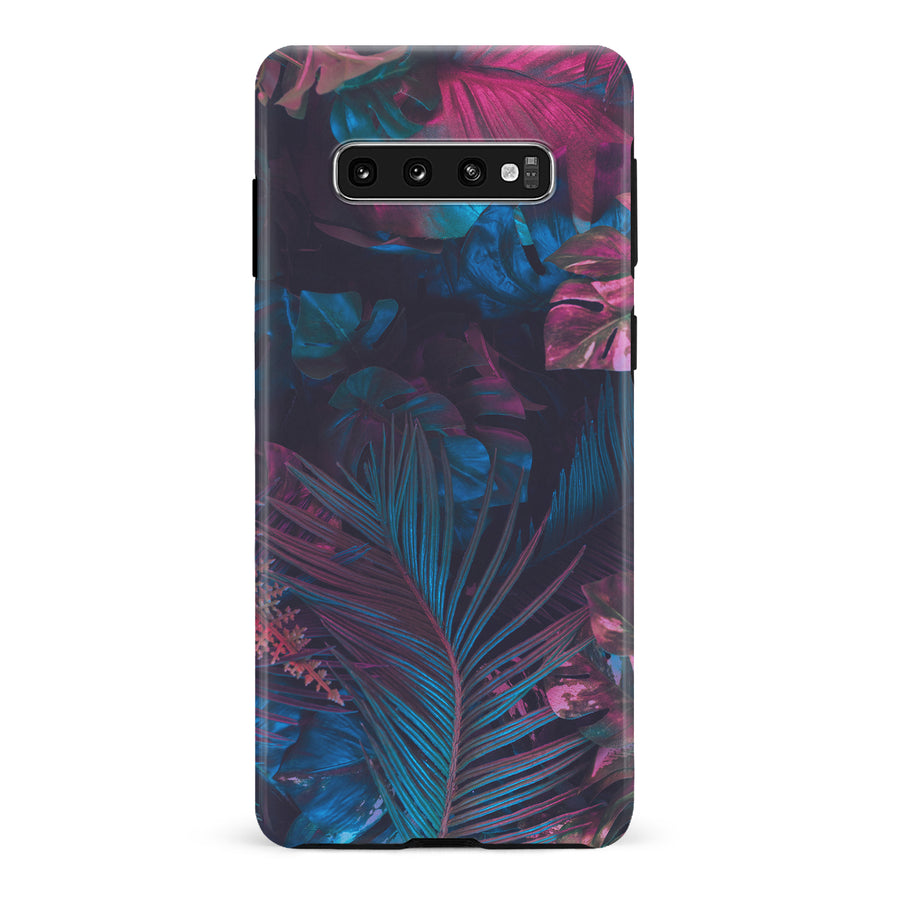 Samsung Galaxy S10 Plus Tropical Arts Phone Case in Prism