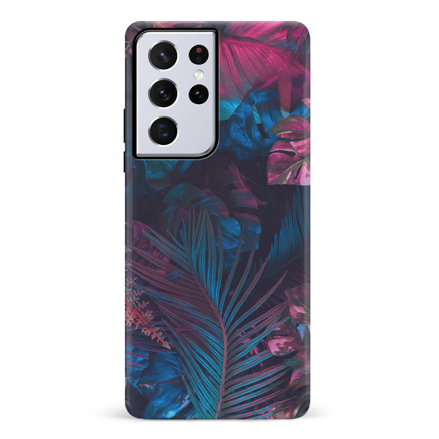 Samsung Galaxy S21 Ultra Tropical Arts Phone Case in Prism