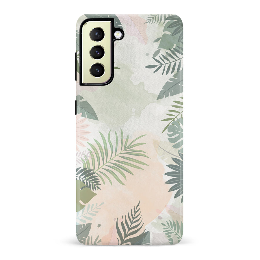 Samsung Galaxy S22 Plus Tropical Arts Phone Case in Green
