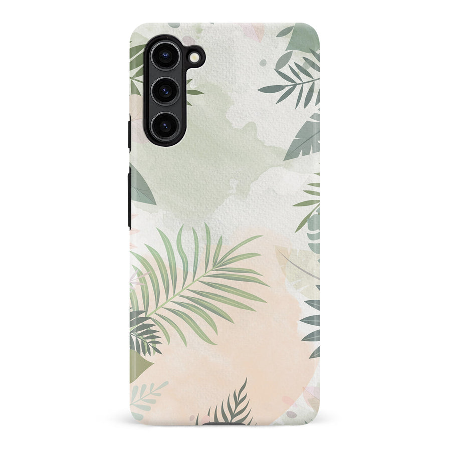 Samsung S23 Plus Tropical Hues Floral Phone Case