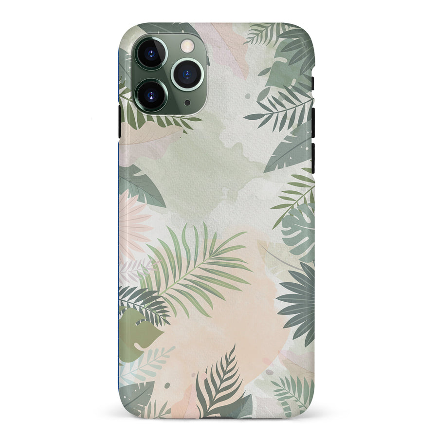 iPhone 11 Pro Tropical Arts Phone Case in Green