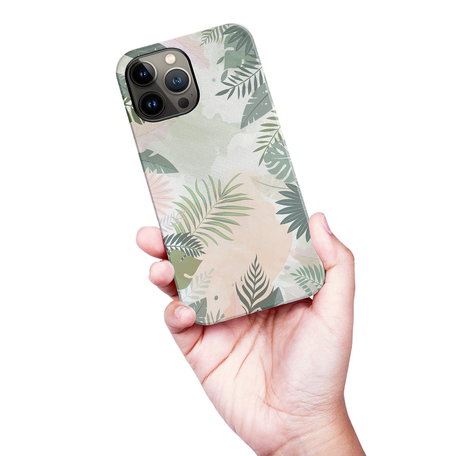 iPhone 13 Pro Max Tropical Arts Phone Case in Green