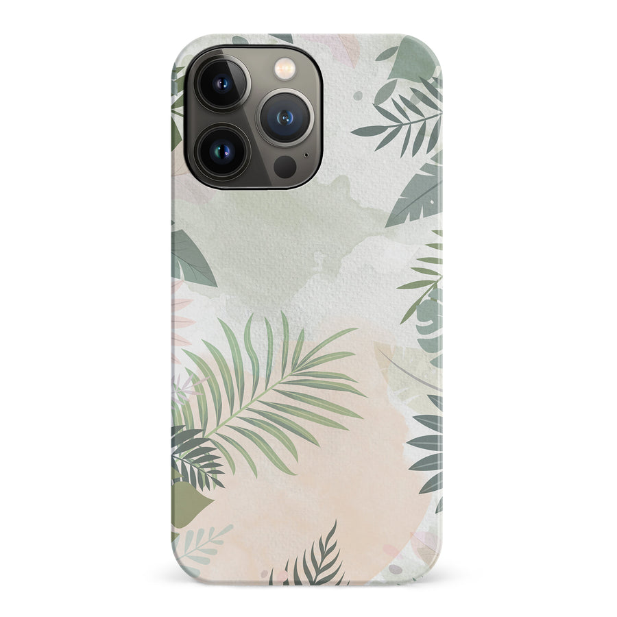 iPhone 14 Pro Tropical Arts Phone Case in Green