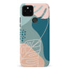 Google Pixel 5 Tropical Arts Phone Case in Blue