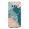 Samsung Galaxy S10e Tropical Arts Phone Case in Blue