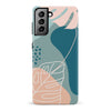 Samsung Galaxy S21 Plus Tropical Arts Phone Case in Blue