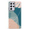 Samsung Galaxy S21 Ultra Tropical Arts Phone Case in Blue