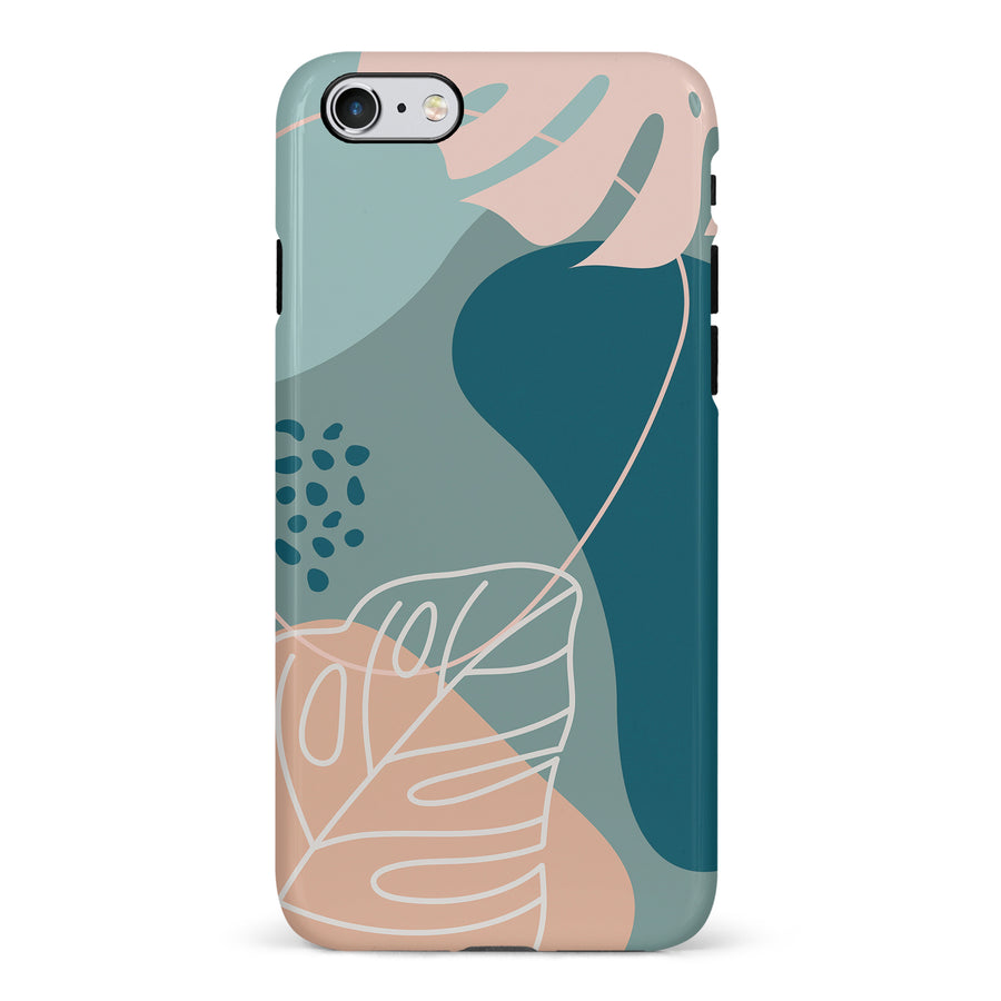 iPhone 6 Tropical Arts Phone Case in Blue