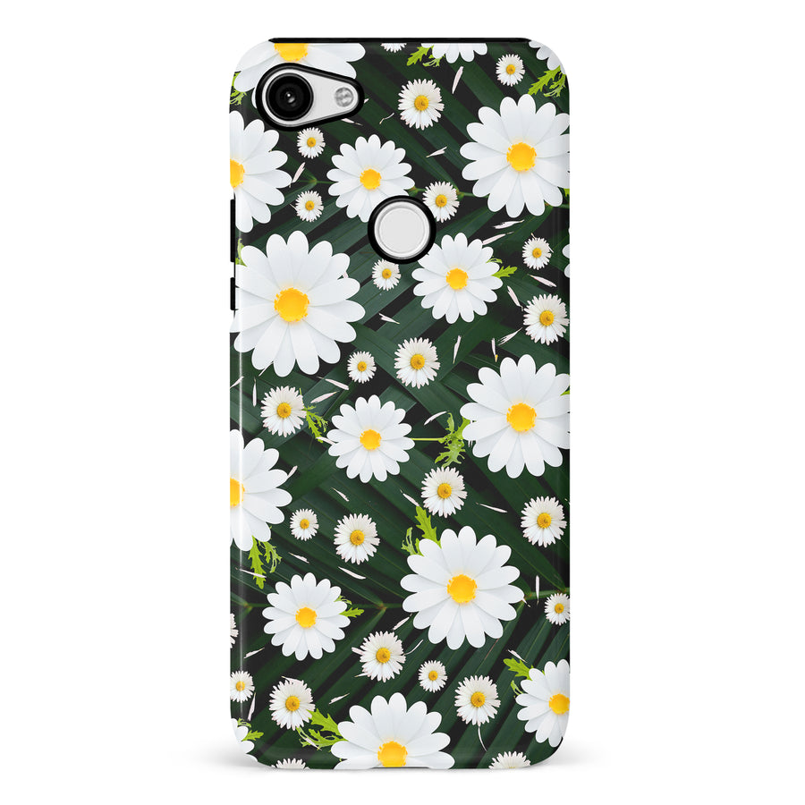Google Pixel 3 XL Chamomile Phone Case in Green