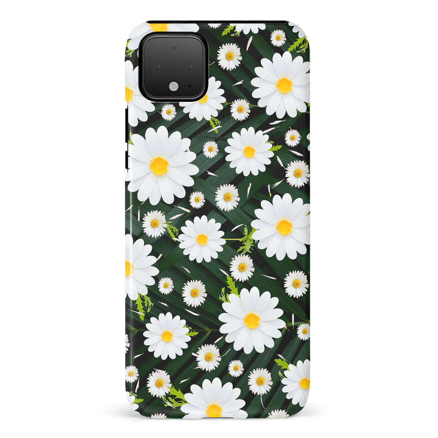 Google Pixel 4 XL Chamomile Phone Case in Green