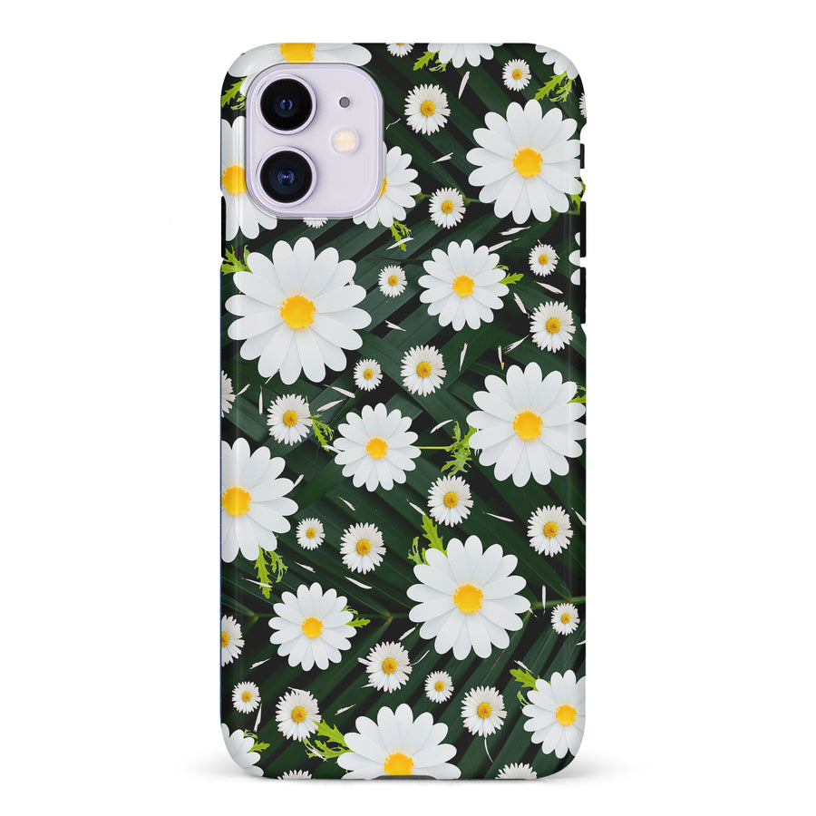 iPhone 11 Chamomile Phone Case in Green