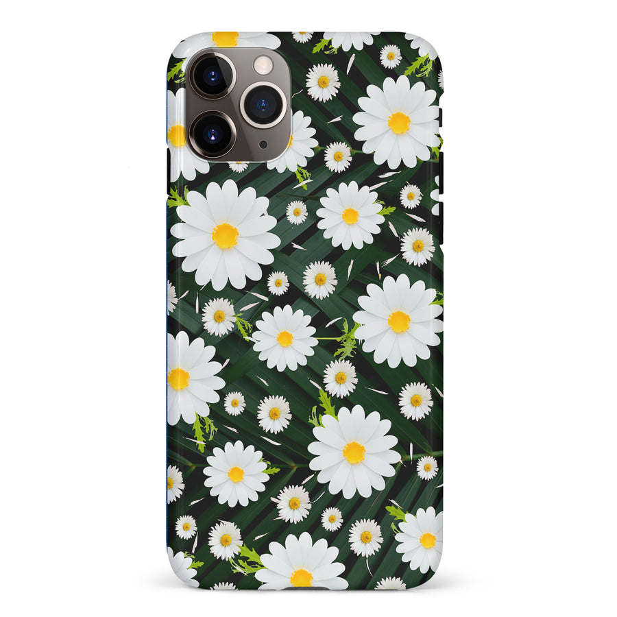 iPhone 11 Pro Max Chamomile Phone Case in Green