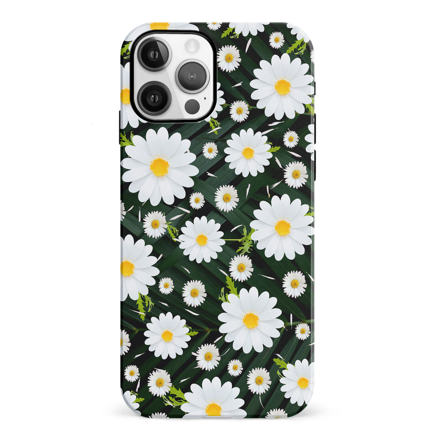iPhone 12 Chamomile Phone Case in Green