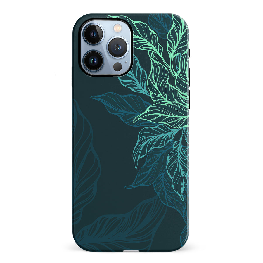 iPhone 12 Pro Tropical Phone Case in Green