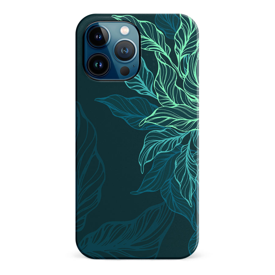 iPhone 12 Pro Max Tropical Phone Case in Green