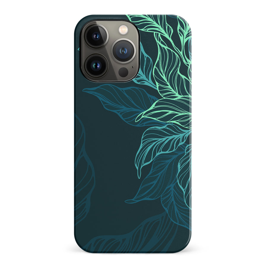 iPhone 14 Pro Tropical Phone Case in Green