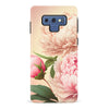 Samsung Galaxy Note 9 Peonies Phone Case in Pink