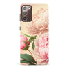 Samsung Galaxy Note 10 Plus Peonies Phone Case in Pink