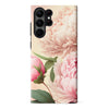 Samsung S23 Ultra Pink Peonies Floral Phone Case
