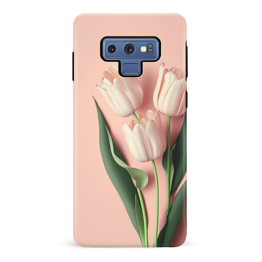 Samsung Galaxy Note 9 Floral Phone Case in Pink