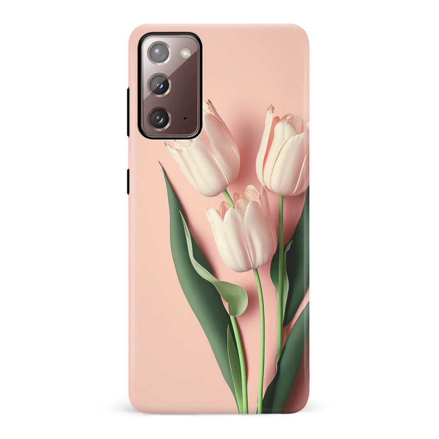 Samsung Galaxy Note 20 Floral Phone Case in Pink