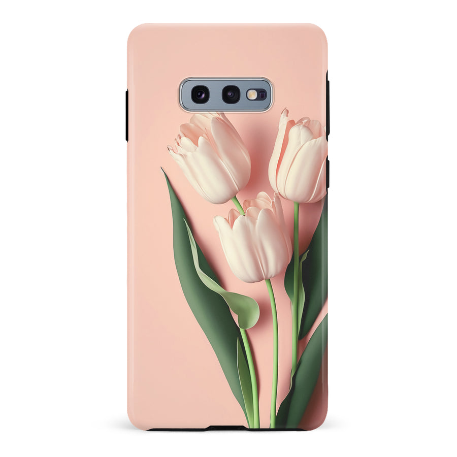 Samsung Galaxy S10e Floral Phone Case in Pink
