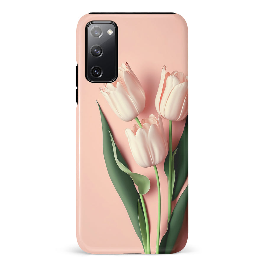Samsung Galaxy S20 FE Floral Phone Case in Pink