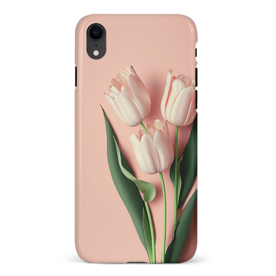iPhone XR Floral Phone Case in Pink
