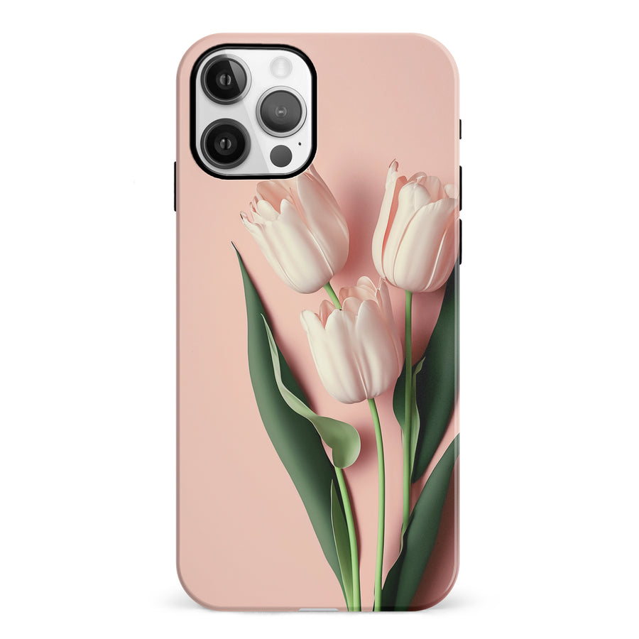 iPhone 12 Floral Phone Case in Pink