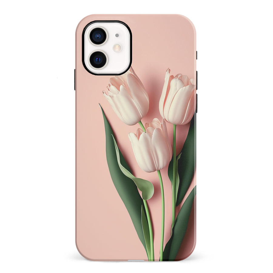 iPhone 12 Mini Floral Phone Case in Pink
