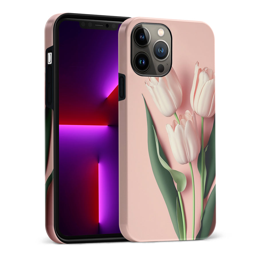 iPhone 13 Pro Max Floral Phone Case in Pink