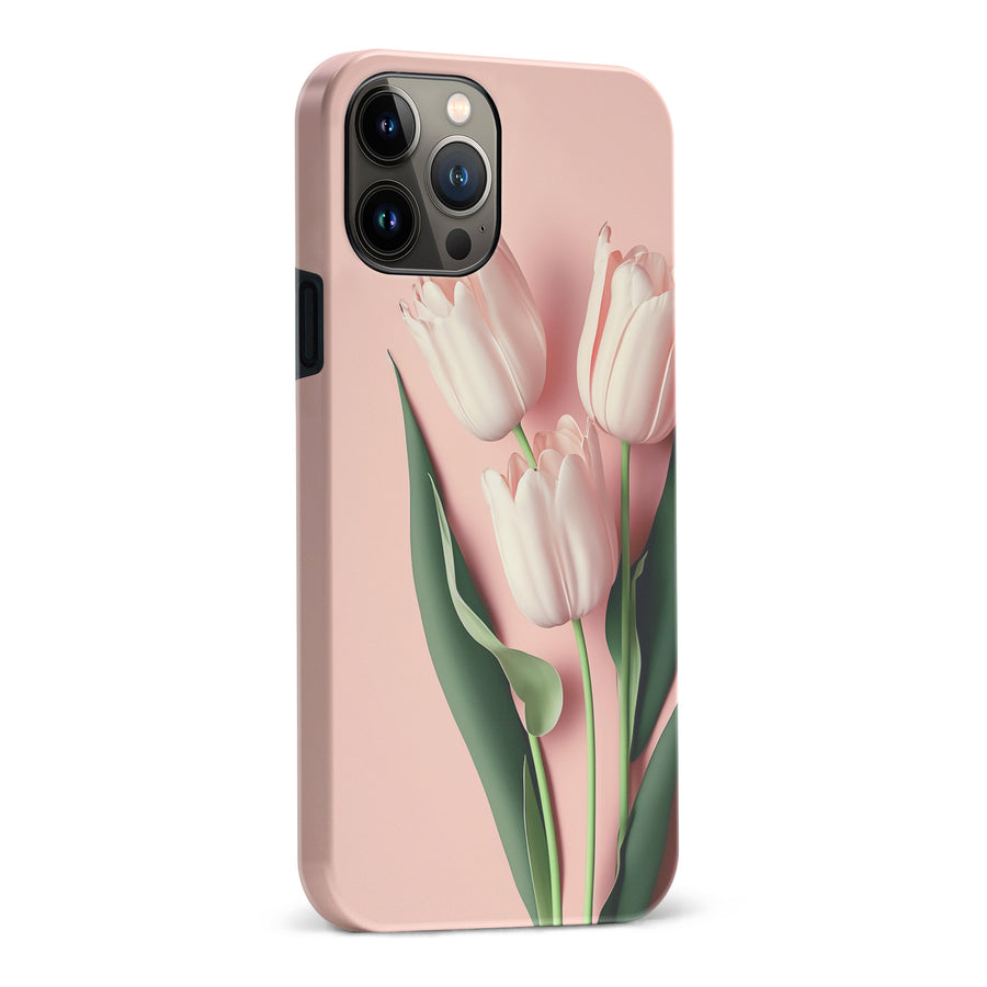 iPhone 13 Pro Max Floral Phone Case in Pink