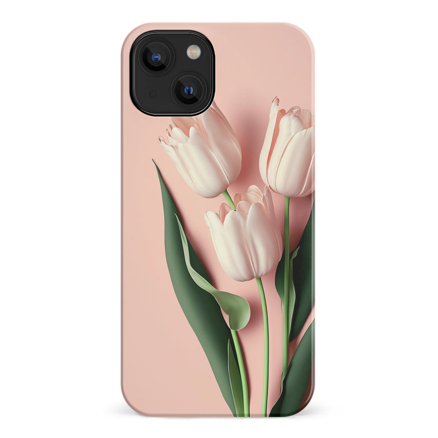 iPhone 14 Floral Phone Case in Pink